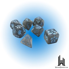 Kitten Dice Set - Grey